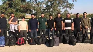 Edirne'de 19 kaçak göçmen yakalandı