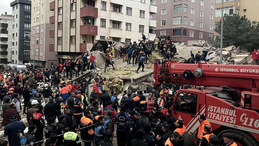 İstanbul Kartal'da çöken bina davasında tahliye