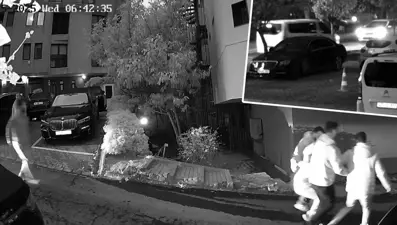 Sarı yelek giyip, baret taktılar: Beşiktaş'ta soyguna gelen hırsızlara polis sürprizi