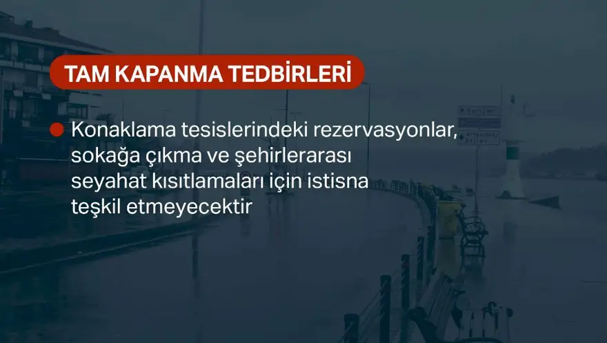 İçişleri Bakanlığı genelgesi: Tam kapanma nasıl olacak? 8 İçişleri Bakanlığı genelgesi: Tam kapanma nasıl olacak? 8