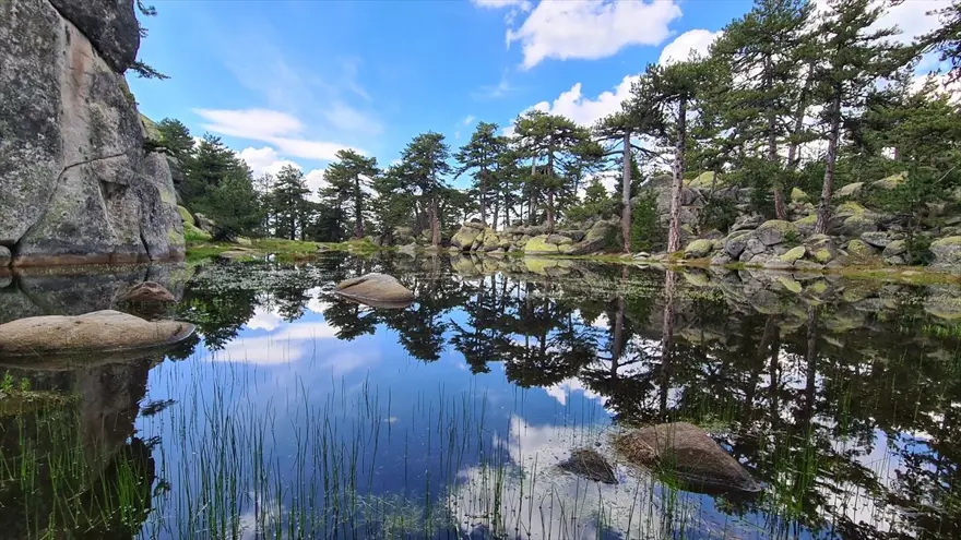 Kütahya'daki Eğrigöz Dağı'nın zirvesindeki doğal gölet keşfedilmeyi bekliyor 5