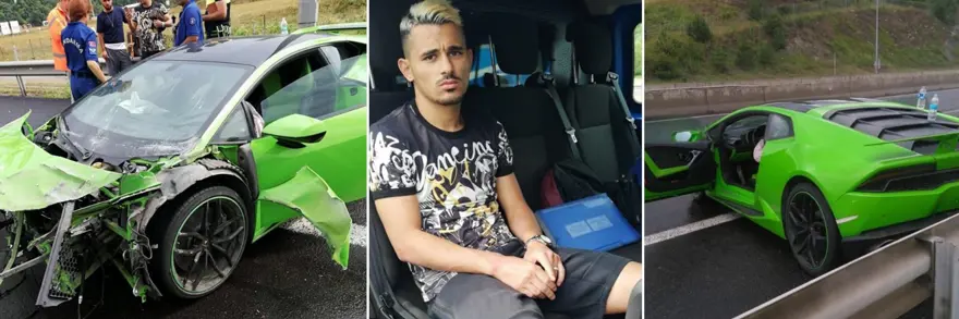 Milli futbolcu Serdar Gürler kaza geçirdi 