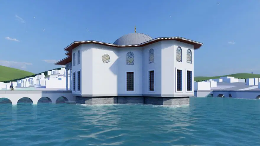 Denizin ortasında inşa edilen tek Osmanlı yapısı Sultaniye Köşkü yeniden doğuyor 