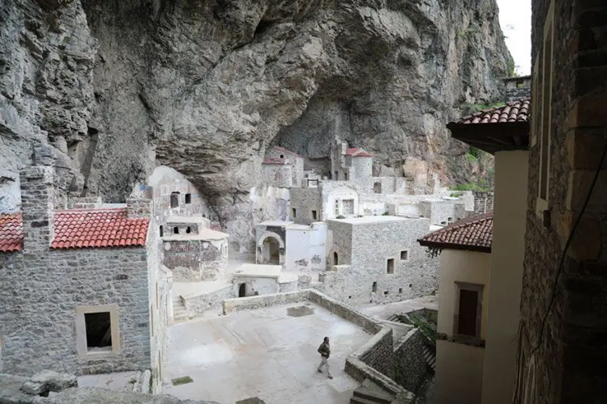 Sümela Manastırı'nı 3 haftada yaklaşık 30 bin kişi ziyaret etti 8