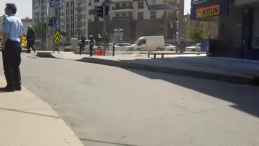 Yeraltı kabloları patladı, vatandaş paniğe kapıldı