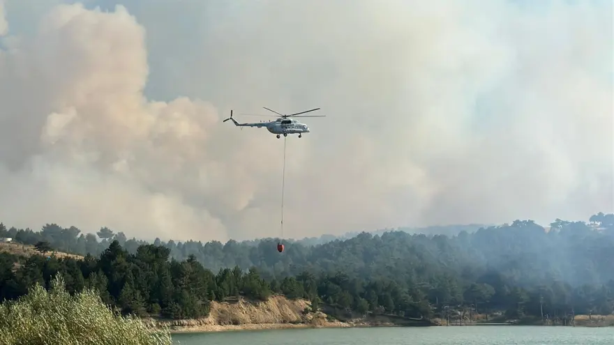Uşak'taki orman yangını kontrol altında 4