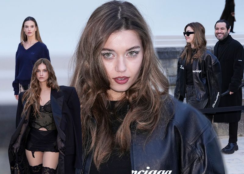 Afra Saraçoğlu Paris Moda Haftası'nda! Simsiyah görünümüyle göz kamaştırdı
