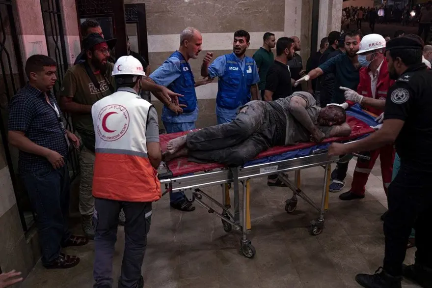 İsrail'in Gazze'de hastaneyi hedef almasına spor dünyasından tepki: Zulme karşı susmayacağım 4