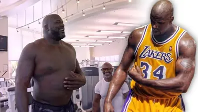 Shaquille O'Neal zayıflamaya karar verdi, spor salonuna kapandı