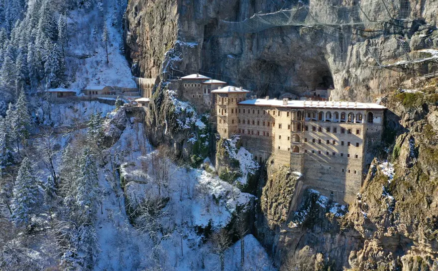 Sümela Manastırı Trabzon'a gelenlerin rotasında ilk sırada 11