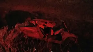 Otomobil traktöre çarptı, küçük Aziz öldü