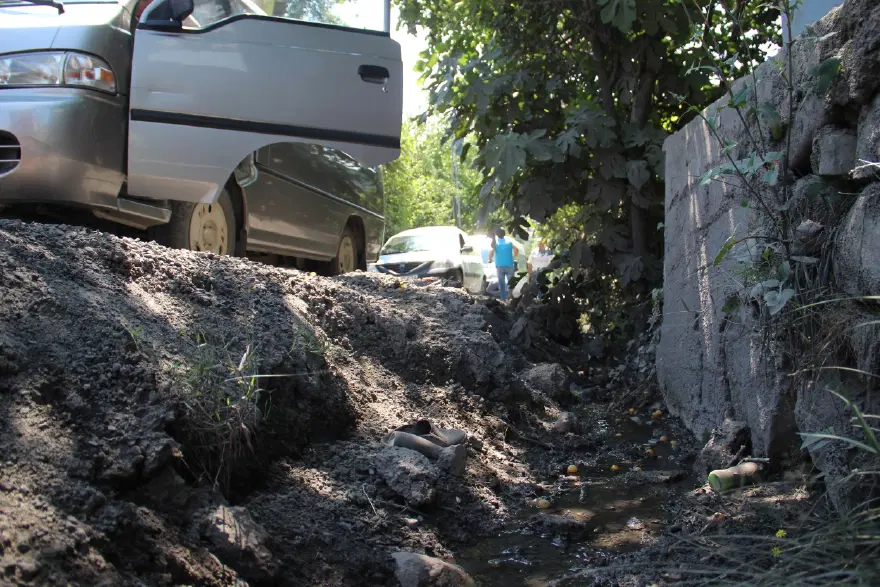 Zonguldak' Ereğli'de yol kapatma eylemi 6 Zonguldak' Ereğli'de yol kapatma eylemi 6