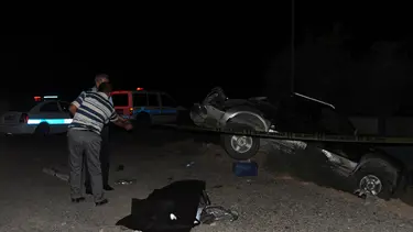 Gurbetçi aile kaza yaptı: 2 ölü