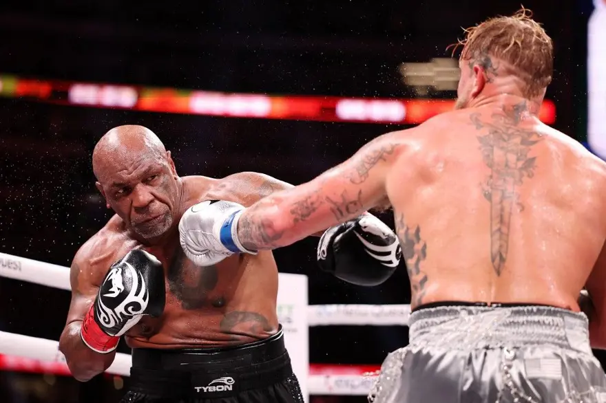 Mike Tyson-Jake Paul düellosu izleyici rekoru kırdı: Tyson'a 50 milyon dolar! 6