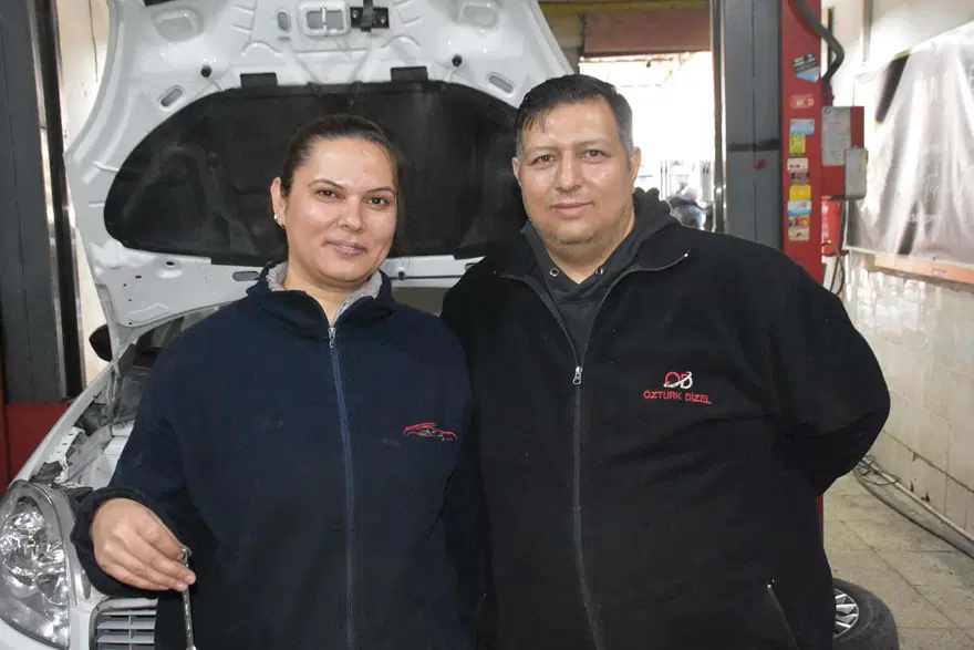 Sanayinin kadın tamircileri: Eşinden öğrendi, meslekte usta oldu 3