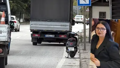 Kamyonet motosiklete çarptı, Hilal öldü