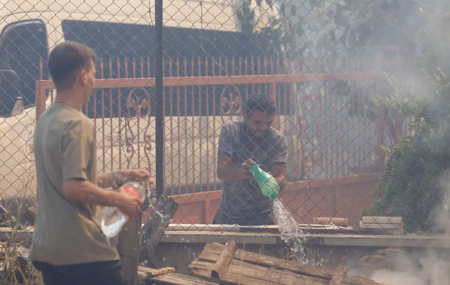 Antalya Manavgat'ta orman yangını 7