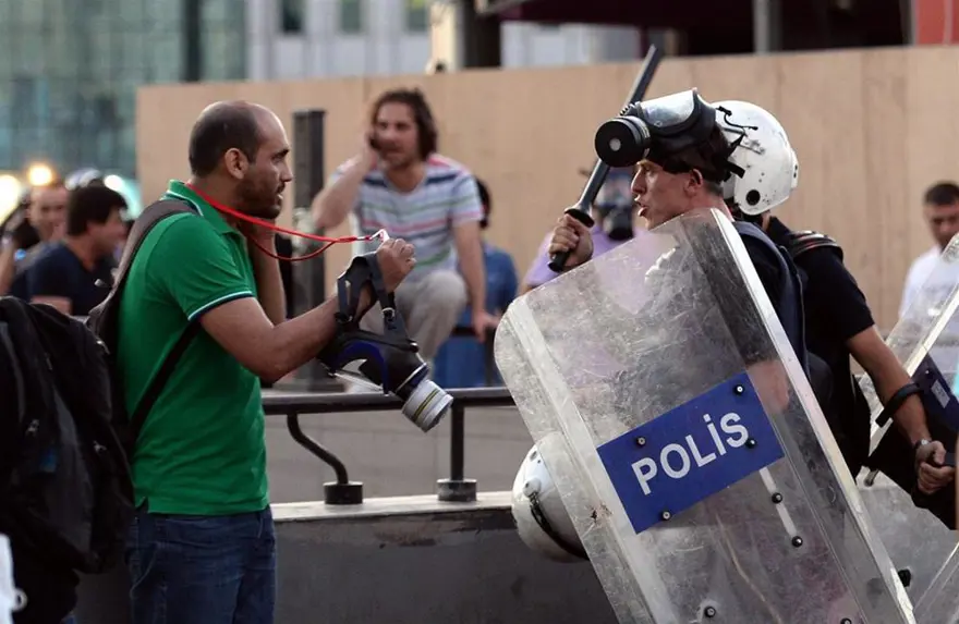 Taksim'de gerginlik 91