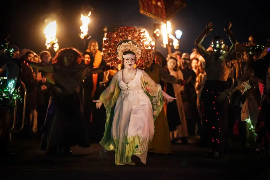 Yazın gelişini müjdeleyen Beltane Ateş Festivali 1