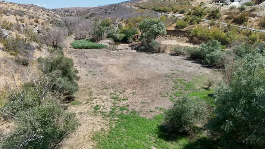 Aşırı sıcaklar Teke Deresi'ni susuz bıraktı 5 Aşırı sıcaklar Teke Deresi'ni susuz bıraktı 5