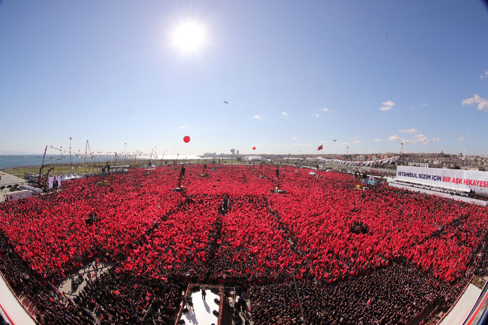 Yenikapı'da 'Cumhur İttifakı' mitingi
