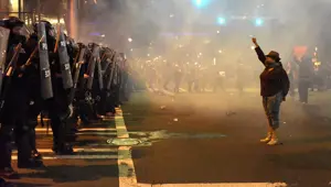 ABD polisine ırkçılık protestosu ABD polisine ırkçılık protestosu