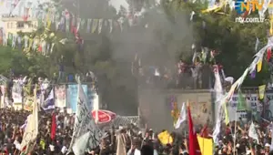HDP'nin Diyarbakır mitinginde patlama
