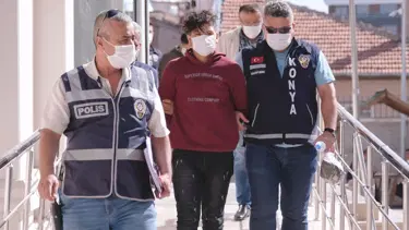 Otostop yapan cinayet zanlısı sivil polis aracına bindi