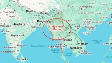 Myanmar nerede? İşte Myanmar'ın konumu ve haritadaki yeri