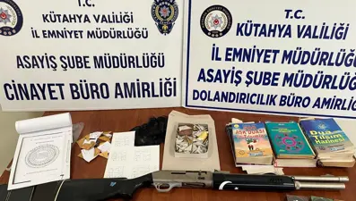 Kütahya'da üfürükçülere operasyon