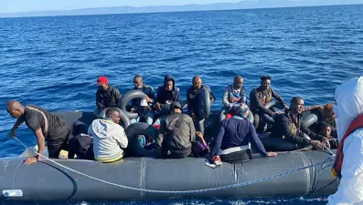 Çanakkale'de 44 kaçak göçmen yakalandı