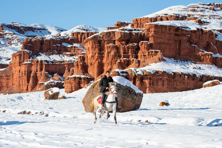 Burası Colorado değil Erzurum: 62 kilometrelik uzunluğu var 5