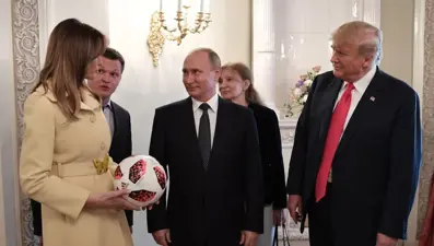 Putin'den Melania Trump'un mektubuna cevap