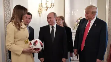 Putin'den Melania Trump'un mektubuna cevap