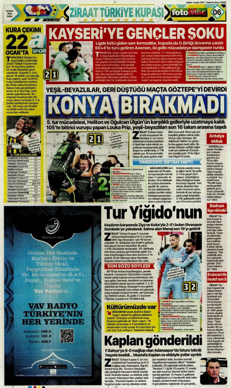 "Fenerbahçe'ye yeni Alex" (19 Ocak 2024 spor manşetleri) 12 "Fenerbahçe'ye yeni Alex" (19 Ocak 2024 spor manşetleri) 12