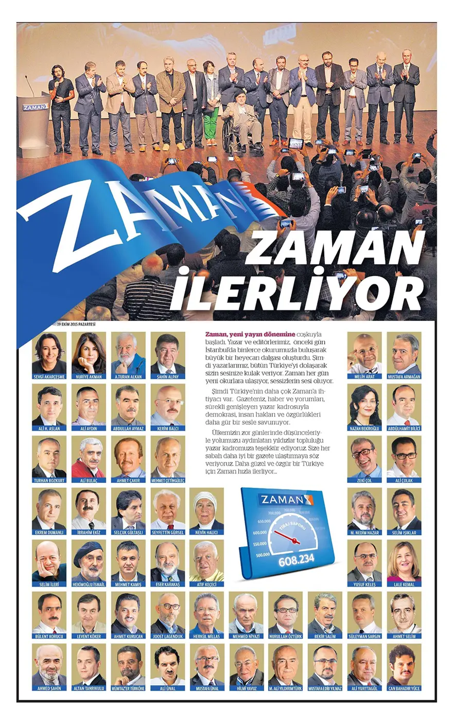 Günün gazete manşetleri - 19 Ekim 2015 19