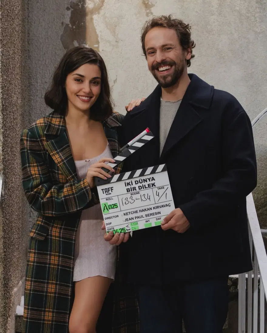 Hande Erçel hikayesini yazdı: İki Dünya Bir Dilek filminden ilk kareler 2