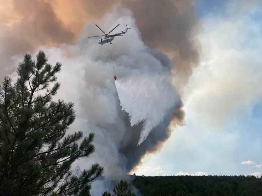 Eskişehir’de orman yangını 10