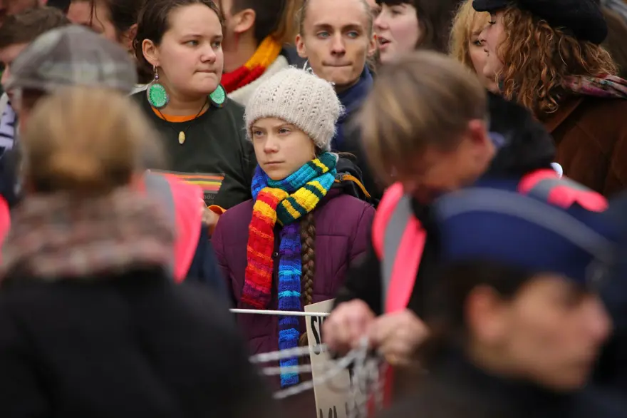 Greta Thunberg: İklim krizi corona virüs pandemisi kadar acil bir durum 8