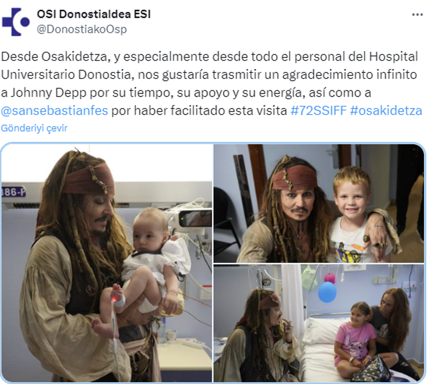 Johnny Depp yine korsan oldu ama bu kez bir filmde değil! 3