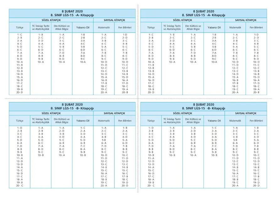 LGS deneme sınavı - Sözel bölüm 24