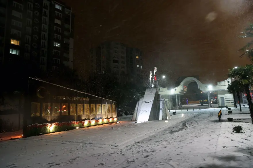 İstanbul'da kar 37