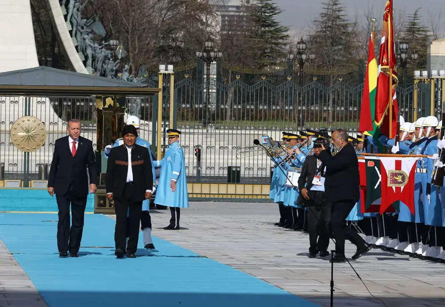 Bolivya lideri Morales Ankara'da 7