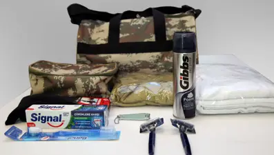 Belediyeden askere gideceklere asker çantası yardımı