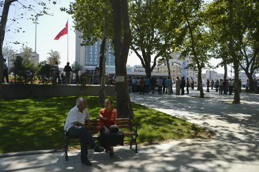 Gezi Parkı açıldı 3