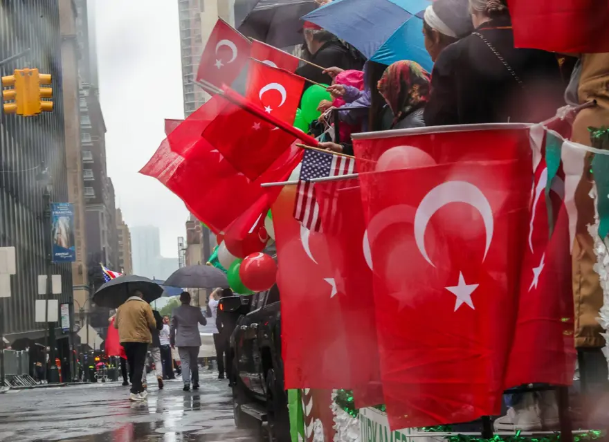 New York'ta Türk günü yürüyüşü 
