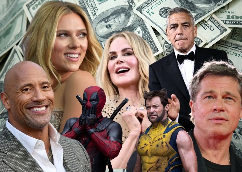 Hollywood'un milyonerleri: Forbes en çok kazanan oyuncuları açıkladı
