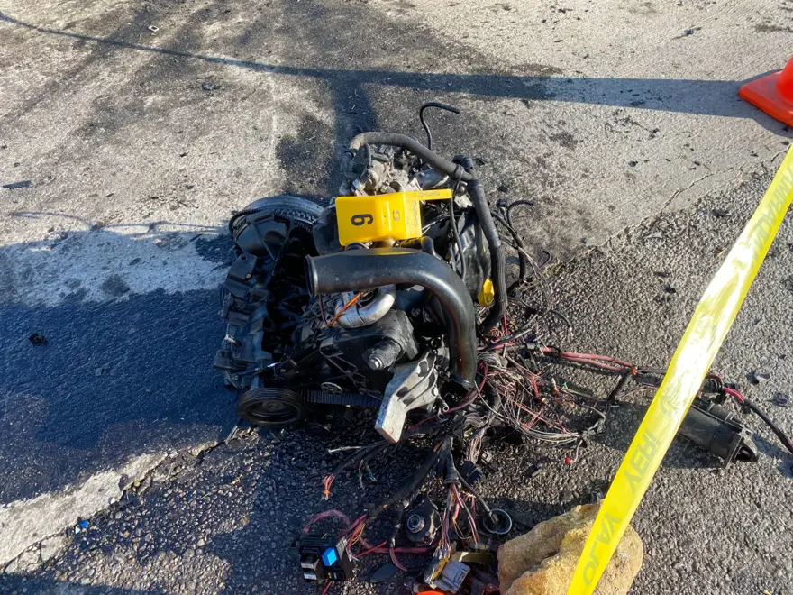 Feci kazada sürücü öldü, aracından çok sayıda uyuşturucuçıktı 10