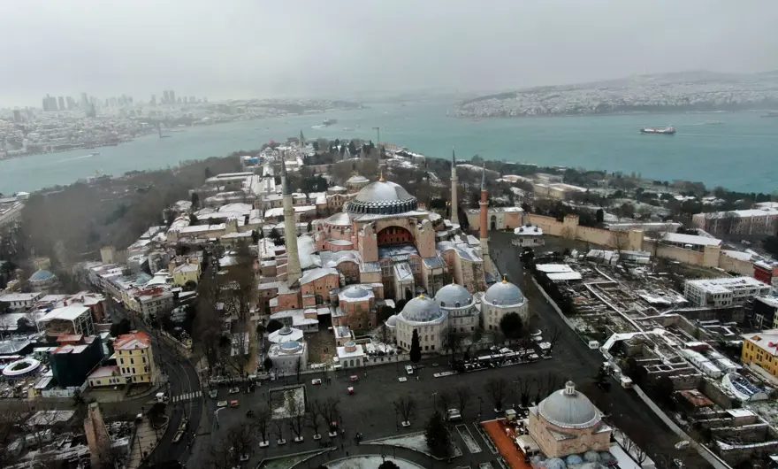 İstanbul'dan kar fotoğrafları 11