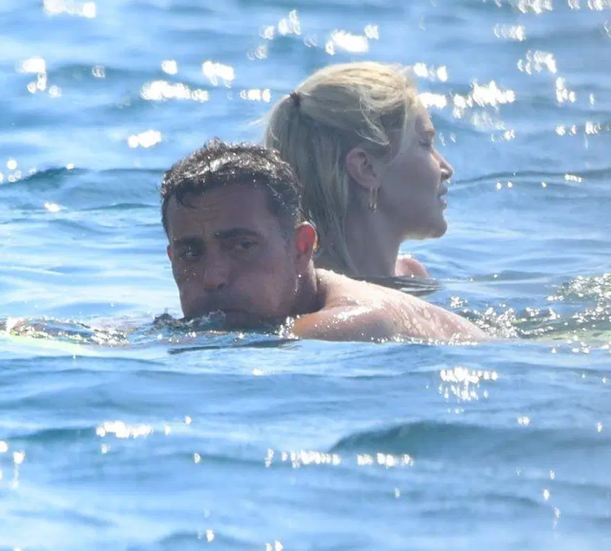 Mustafa Sandal ile eşi Melis Sütşurup Bodrum tatilinde 8